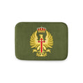 Comprar Alfombrilla de baño viscoelástica Ejército de Tierra español La Flamenca de Borgoña Bandera España