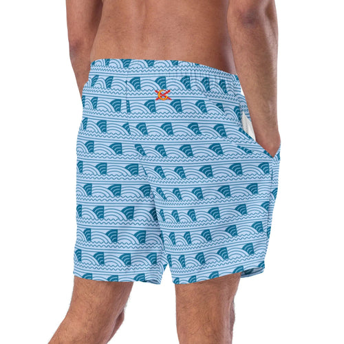 Comprar Bañador Azul olas hombre Bandera España La Flamenca de Borgoña Patricia Muñoz VOX