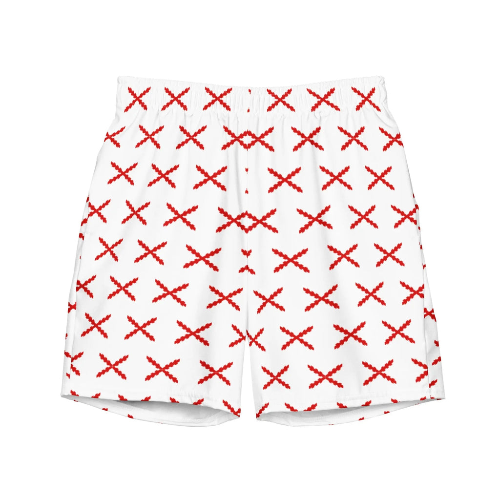 Comprar Bañador Cruz de Borgoña hombre blanco Bandera España La Flamenca de Borgoña Patricia Muñoz VOX
