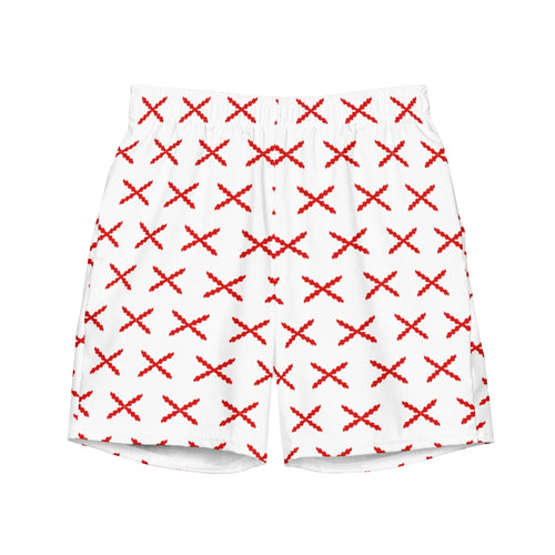 Comprar Bañador Cruz de Borgoña hombre blanco Bandera España La Flamenca de Borgoña Patricia Muñoz VOX