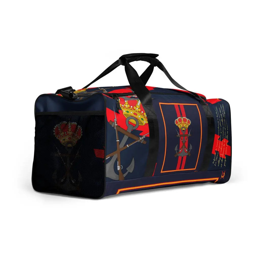 Comprar Bolsa de deporte Infantería de Marina Bandera España La Flamenca de Borgoña Patricia Muñoz VOX