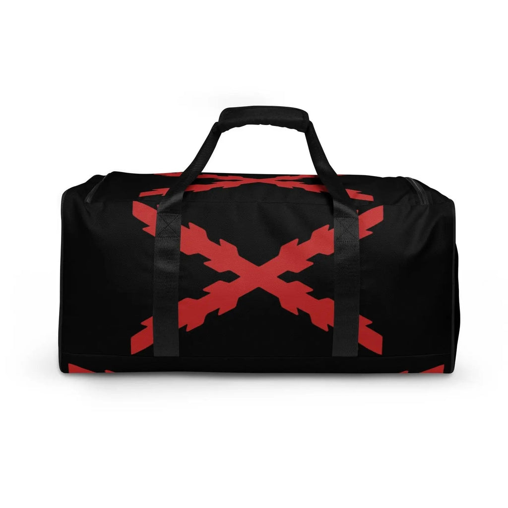 Comprar Bolsa de deporte negra Cruz de Borgoña Bandera España La Flamenca de Borgoña Patricia Muñoz VOX