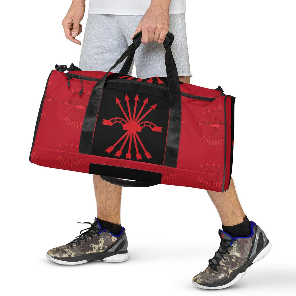 Comprar Bolsa de viaje Falange Española Bandera España La Flamenca de Borgoña Patricia Muñoz VOX