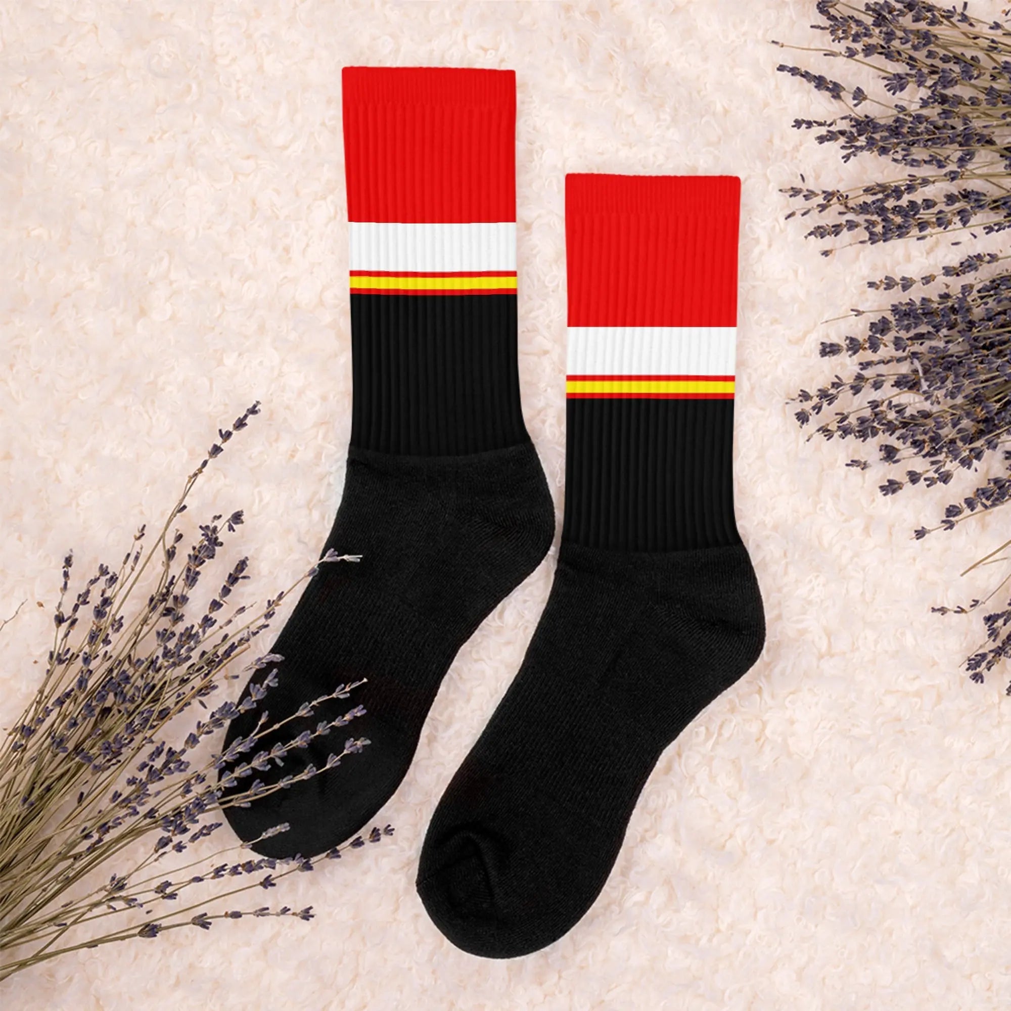 Comprar Calcetines bandera España Bandera España La Flamenca de Borgoña Patricia Muñoz VOX