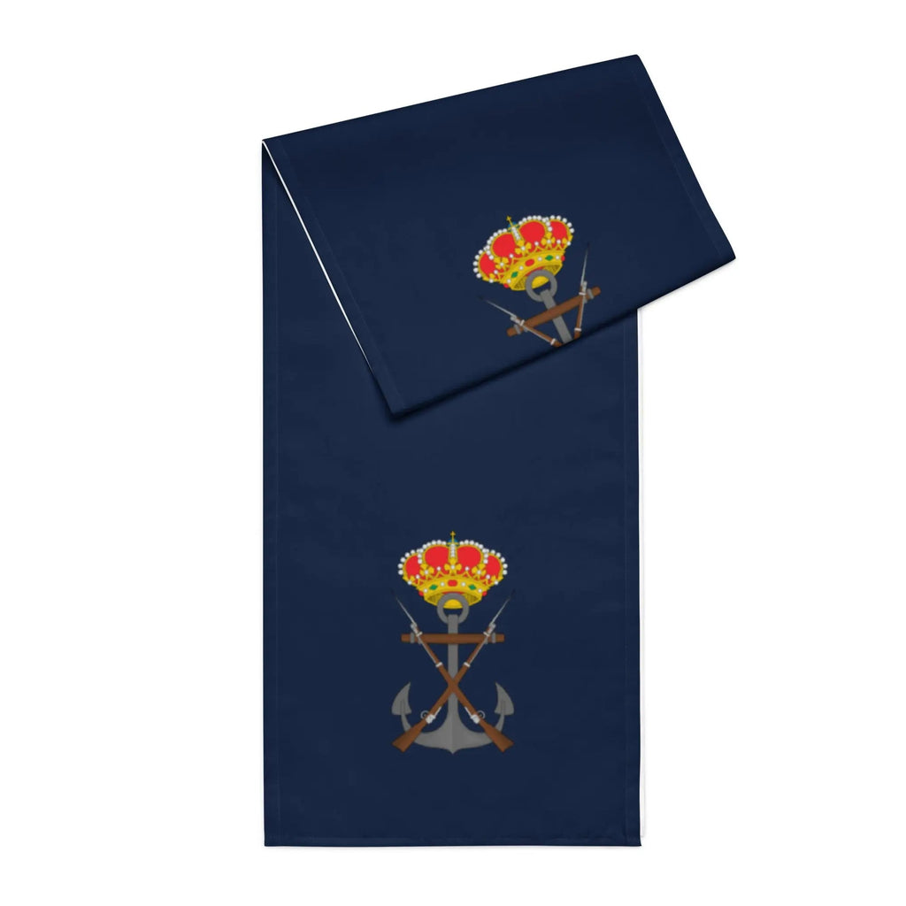 Comprar Camino de mesa Infantería de Marina Bandera España La Flamenca de Borgoña Patricia Muñoz VOX