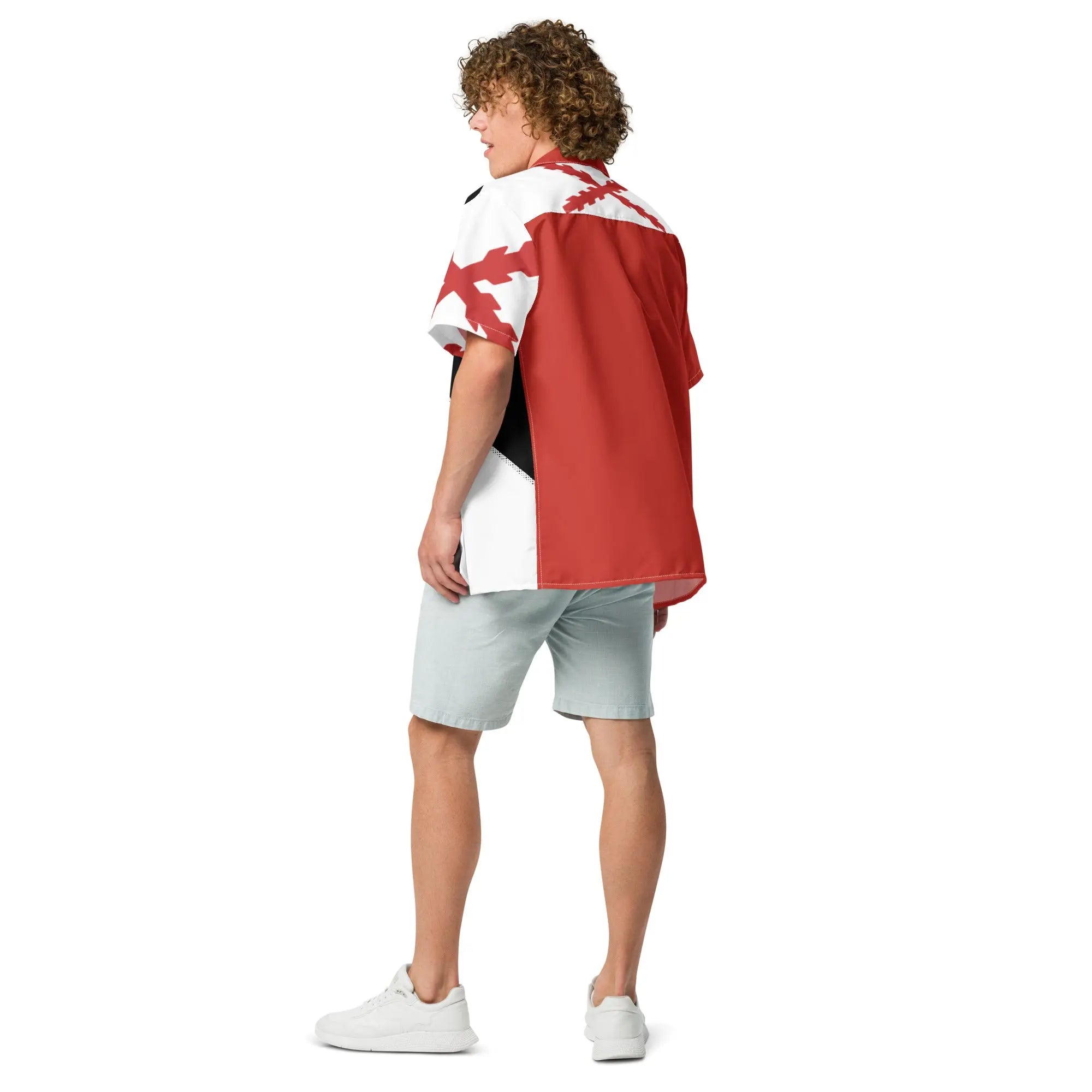 Comprar Camisa Aspa de San Andrés manga corta unisex Bandera España La Flamenca de Borgoña Patricia Muñoz VOX