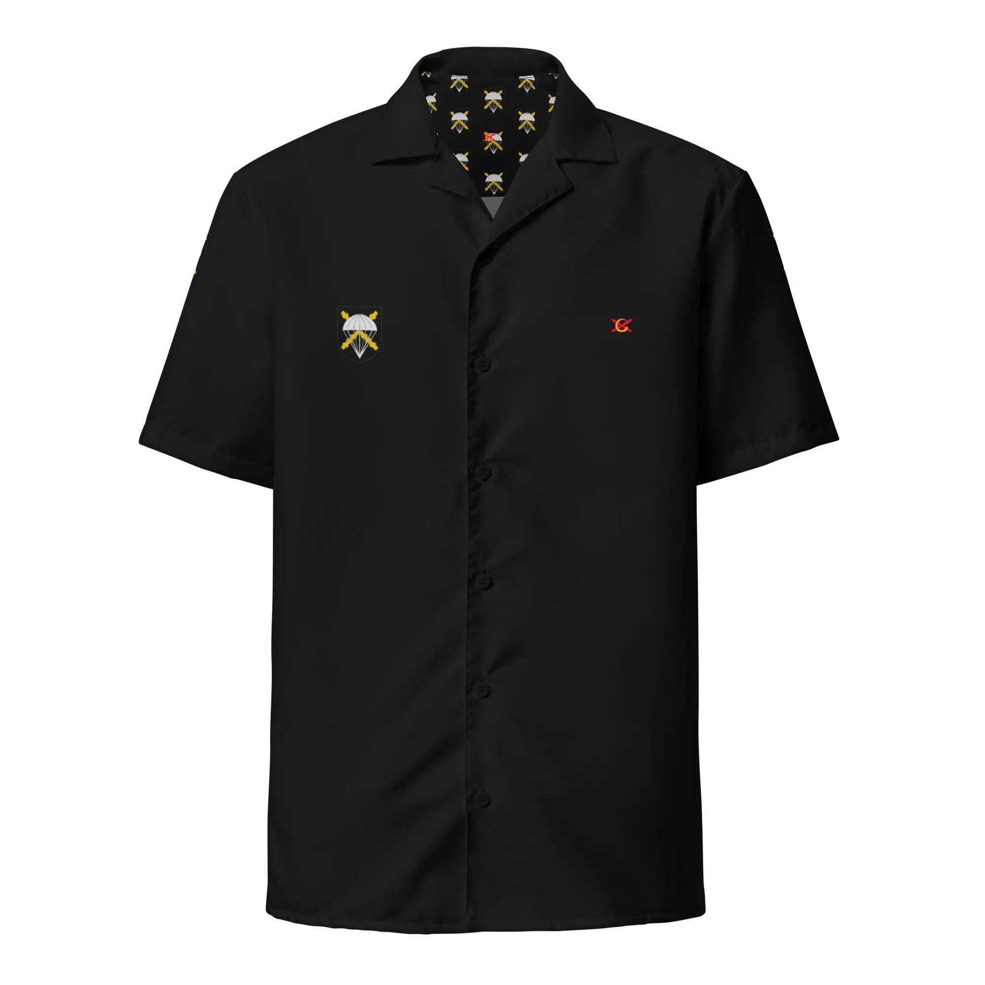 Comprar Camisa Bripac manga corta unisex Bandera España La Flamenca de Borgoña Patricia Muñoz VOX