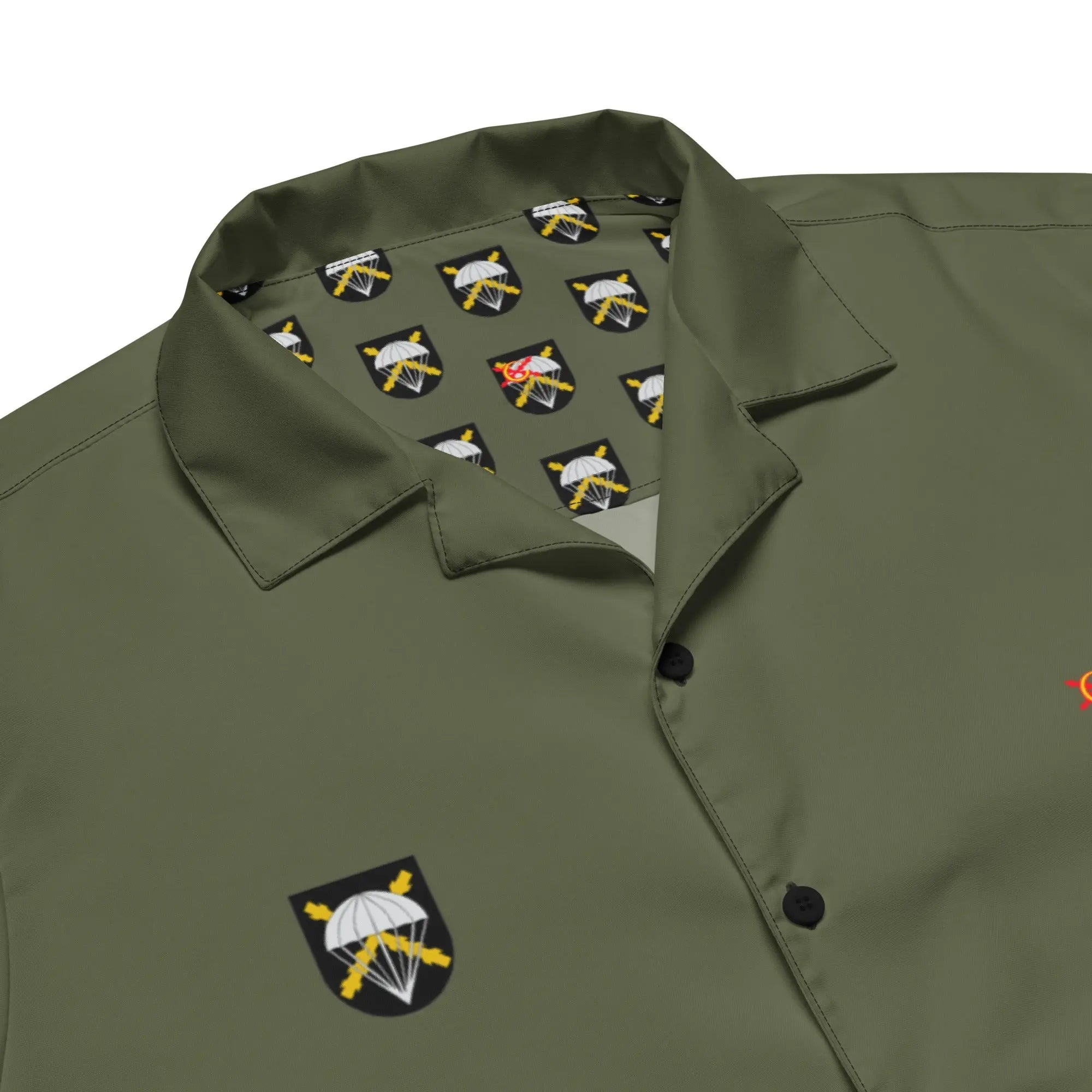 Comprar Camisa Bripac verde manga corta unisex Bandera España La Flamenca de Borgoña Patricia Muñoz VOX