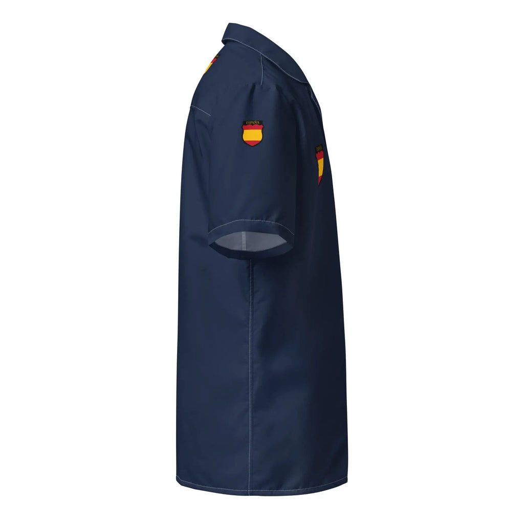 Comprar Camisa División Azul I manga corta unisex Bandera España La Flamenca de Borgoña Patricia Muñoz VOX