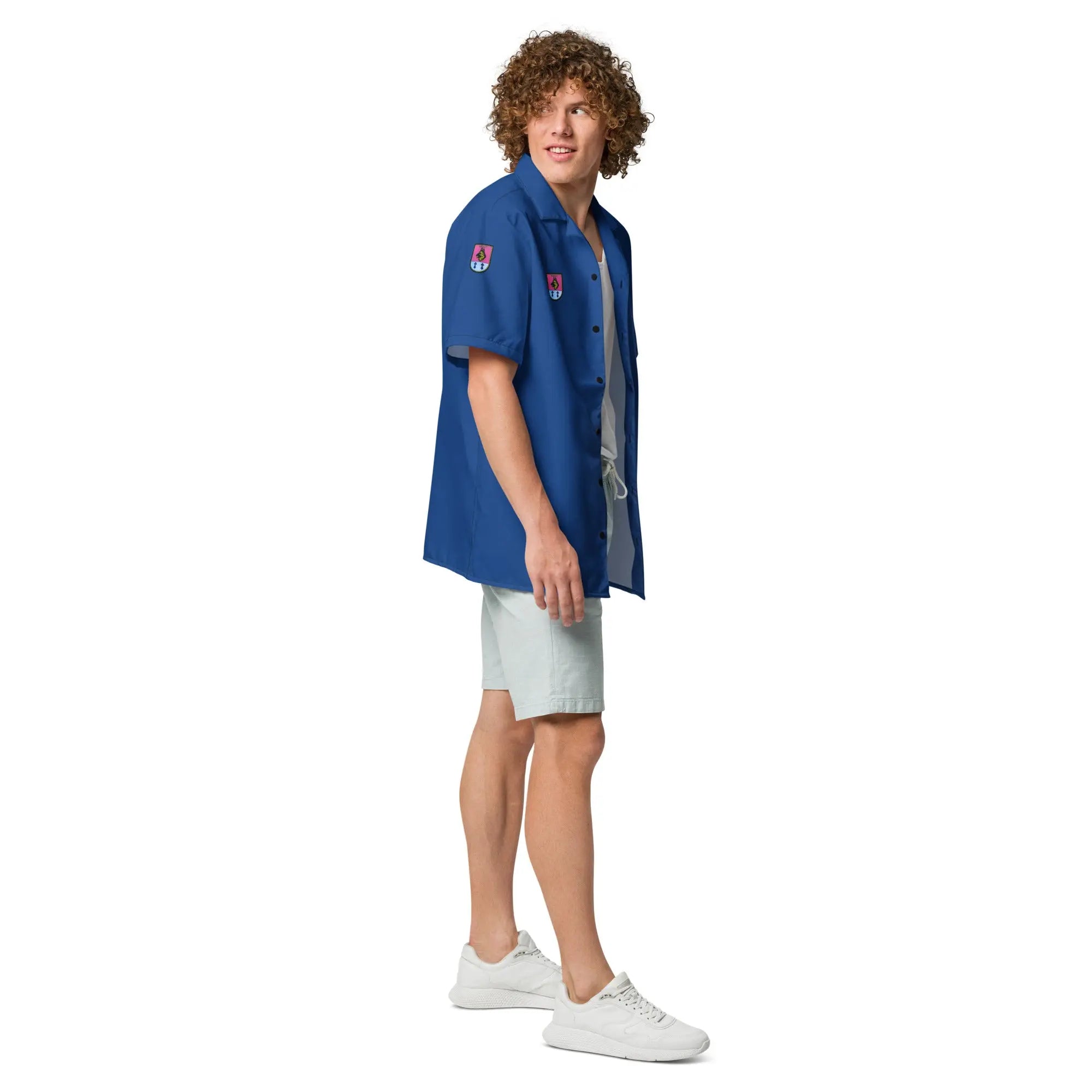 Comprar Camisa UEGC Unidad Guías Caninos Policía Nacional manga corta unisex Bandera España La Flamenca de Borgoña Patricia Muñoz VOX
