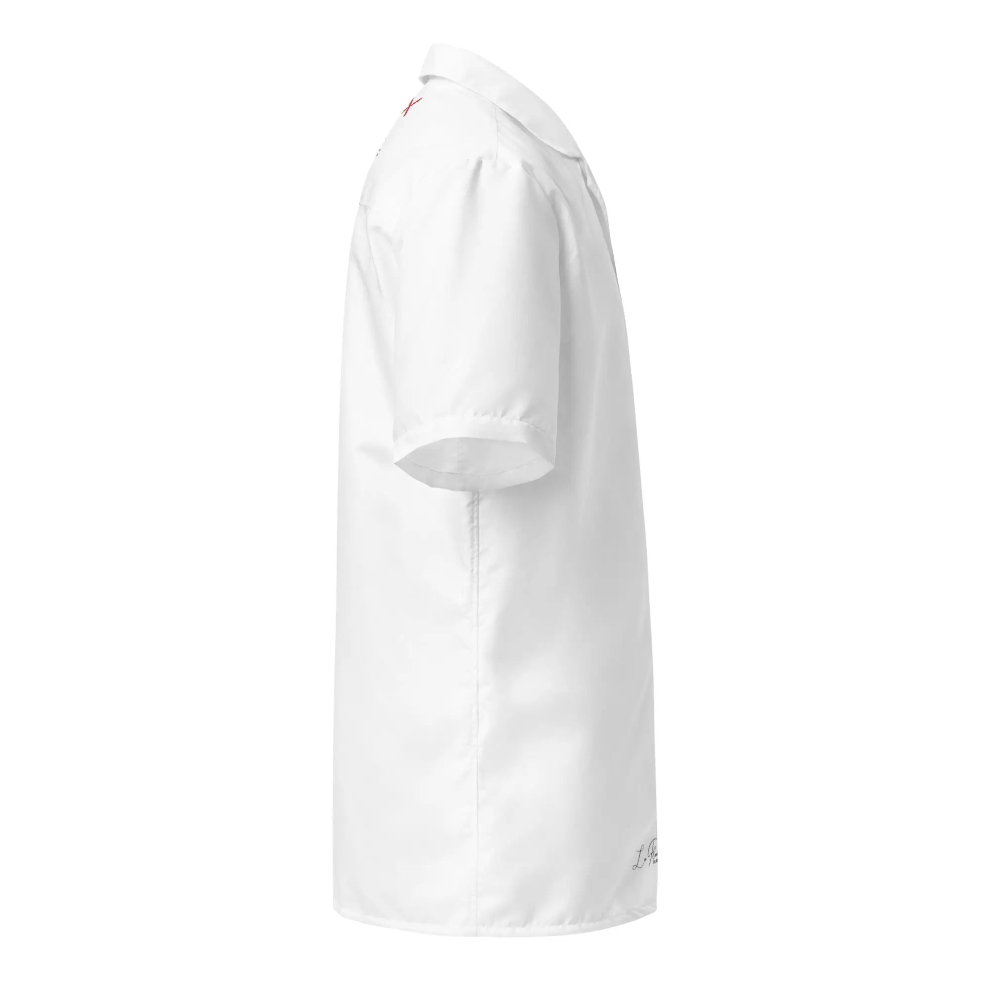 Comprar Camisa blanca manga corta unisex Bandera España La Flamenca de Borgoña Patricia Muñoz VOX