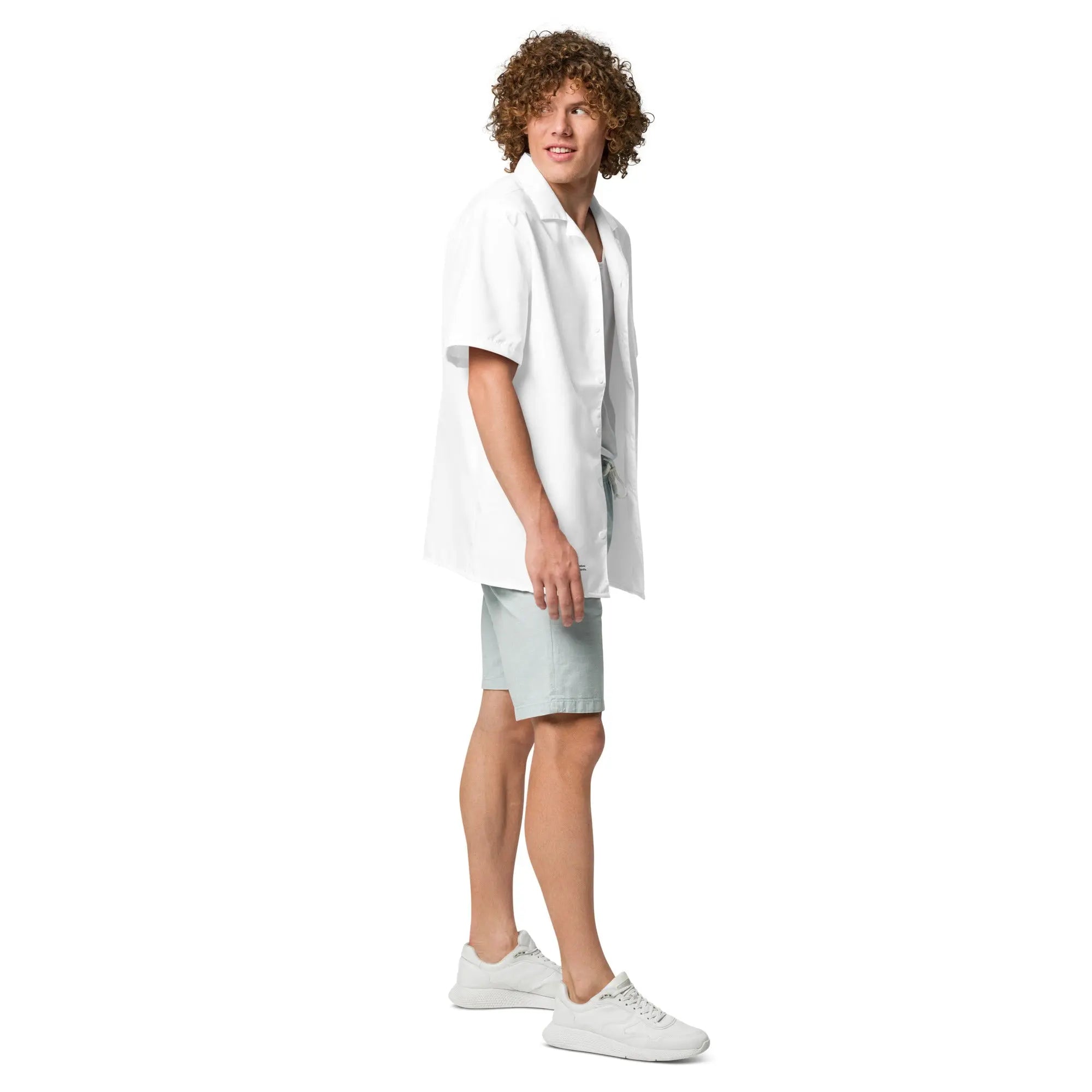Comprar Camisa blanca manga corta unisex Bandera España La Flamenca de Borgoña Patricia Muñoz VOX