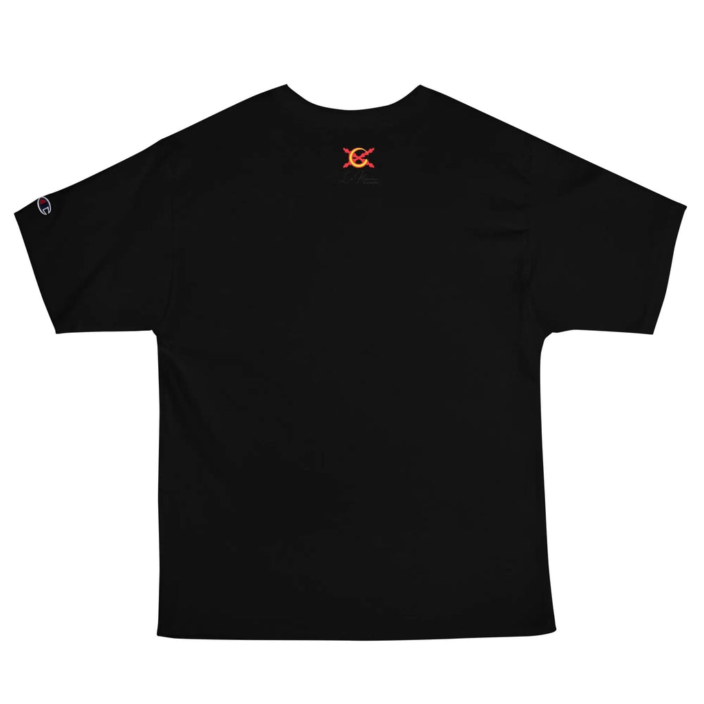 Comprar Camiseta Champion hombre "Tu regere imperio fluctus Hispane Memento" La Flamenca de Borgoña Bandera España