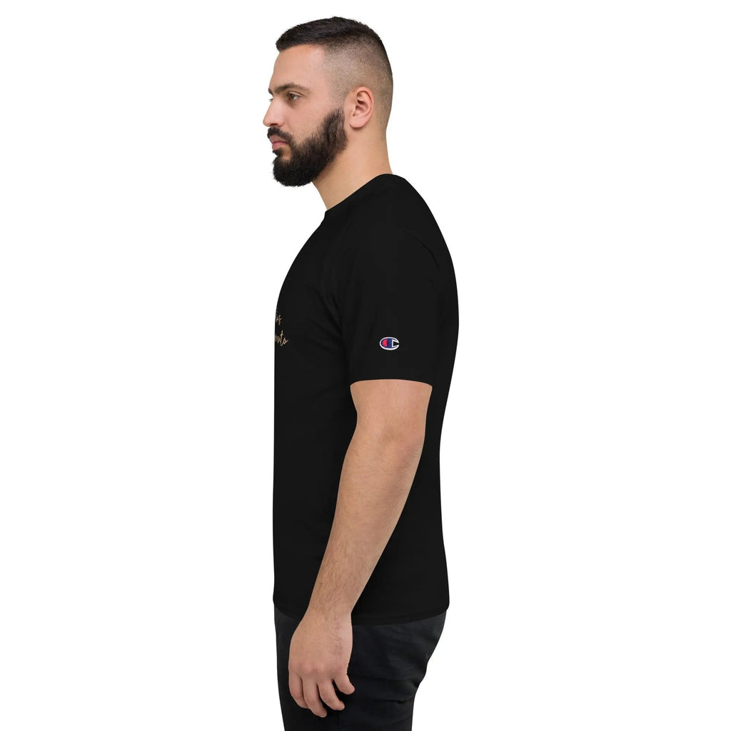Comprar Camiseta Champion hombre "Tu regere imperio fluctus Hispane Memento" La Flamenca de Borgoña Bandera España