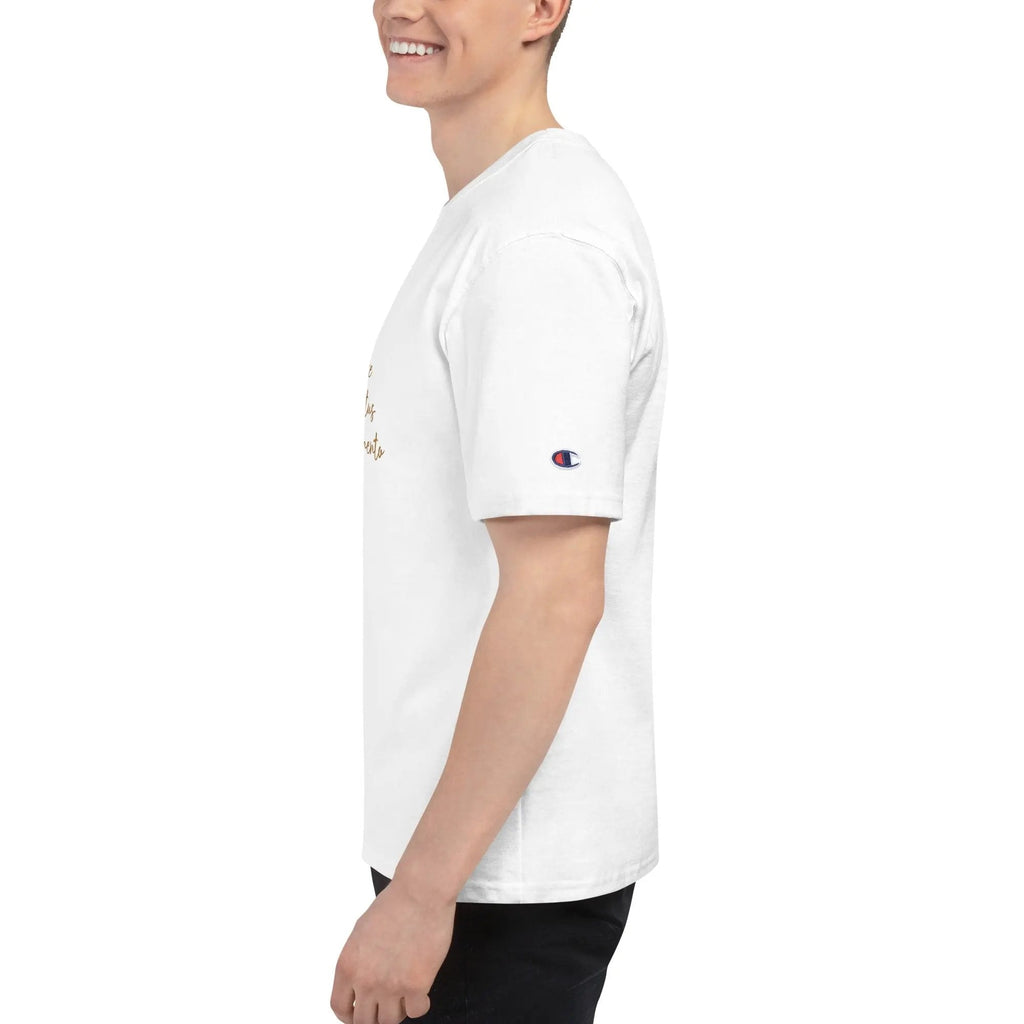 Comprar Camiseta Champion hombre "Tu regere imperio fluctus Hispane Memento" La Flamenca de Borgoña Bandera España