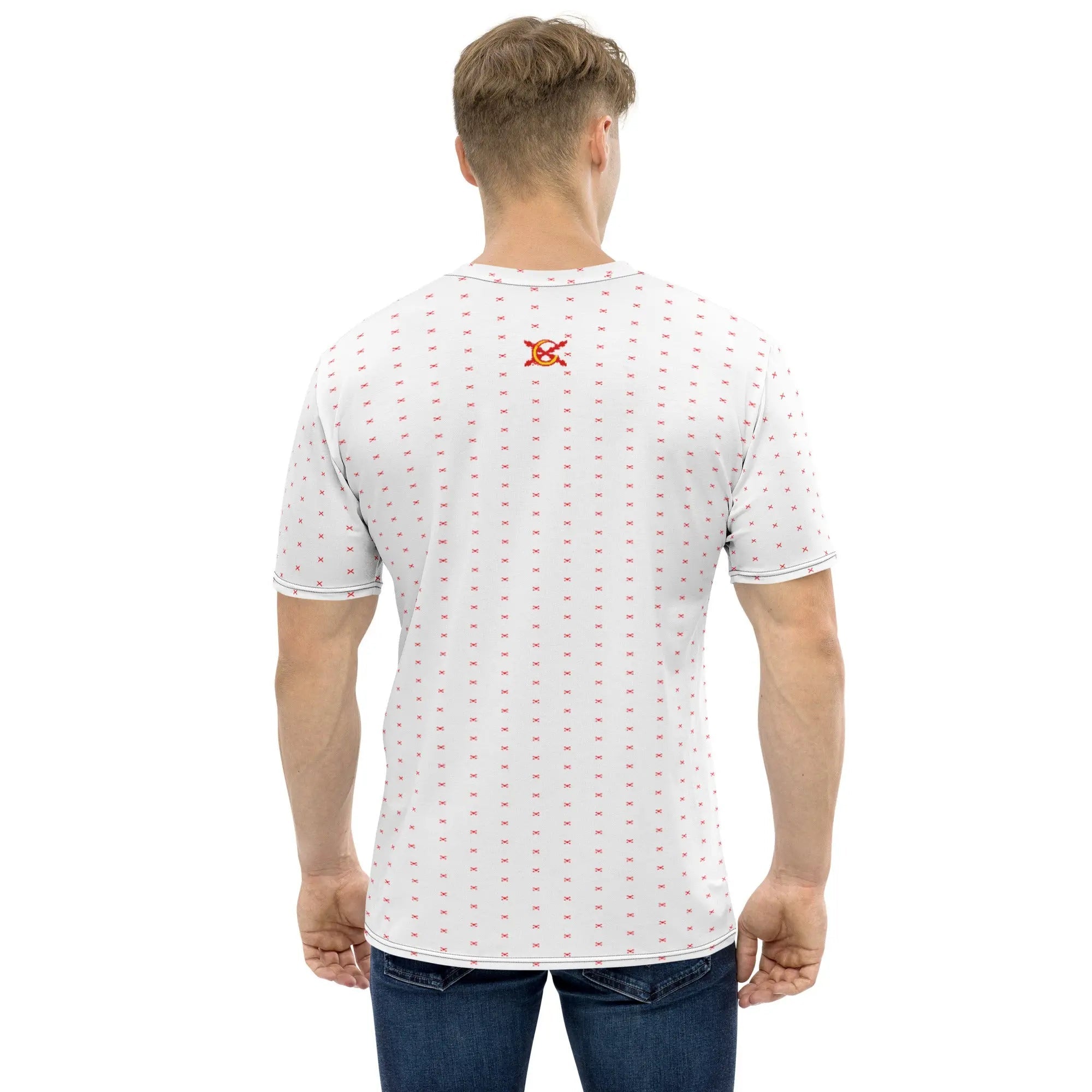 Comprar Camiseta Cruz de Borgoña hombre Bandera España La Flamenca de Borgoña Patricia Muñoz VOX