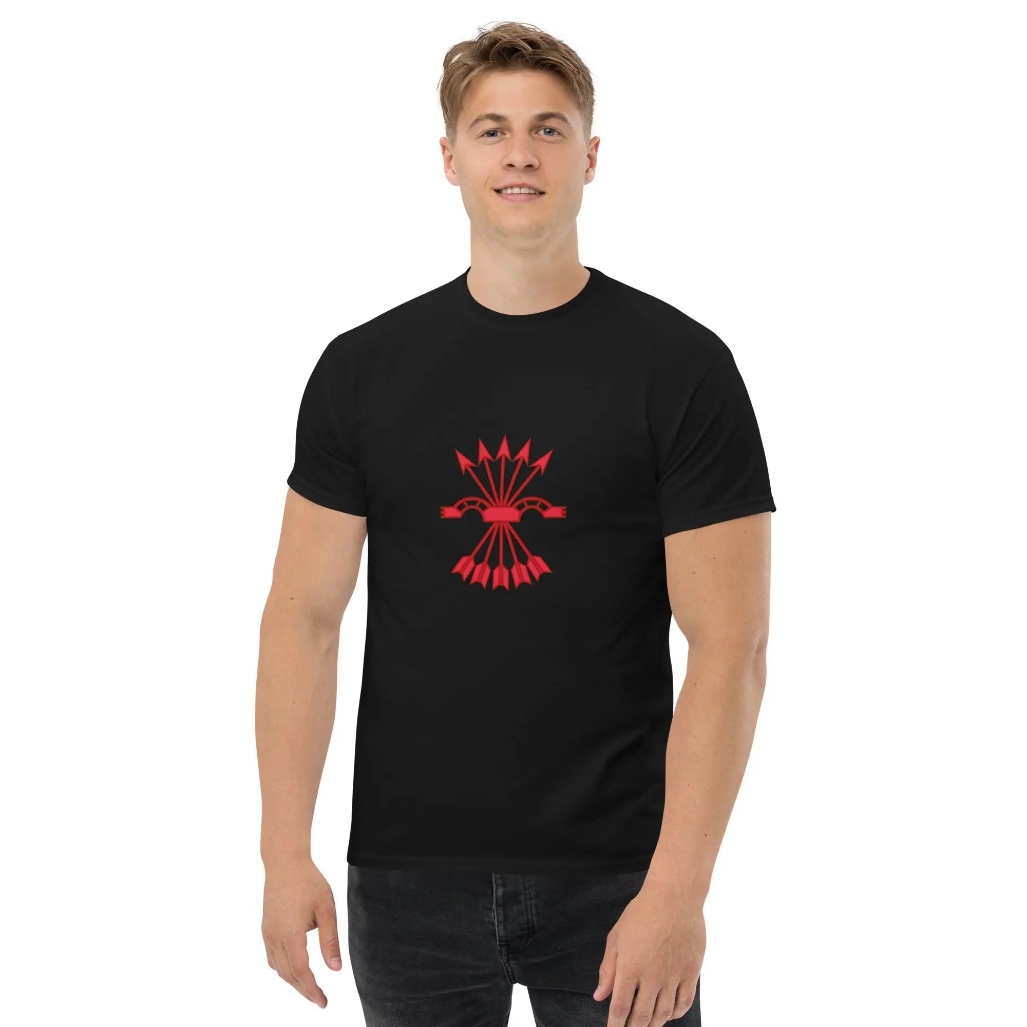 Comprar Camiseta Falange hombre Bandera España La Flamenca de Borgoña Patricia Muñoz VOX
