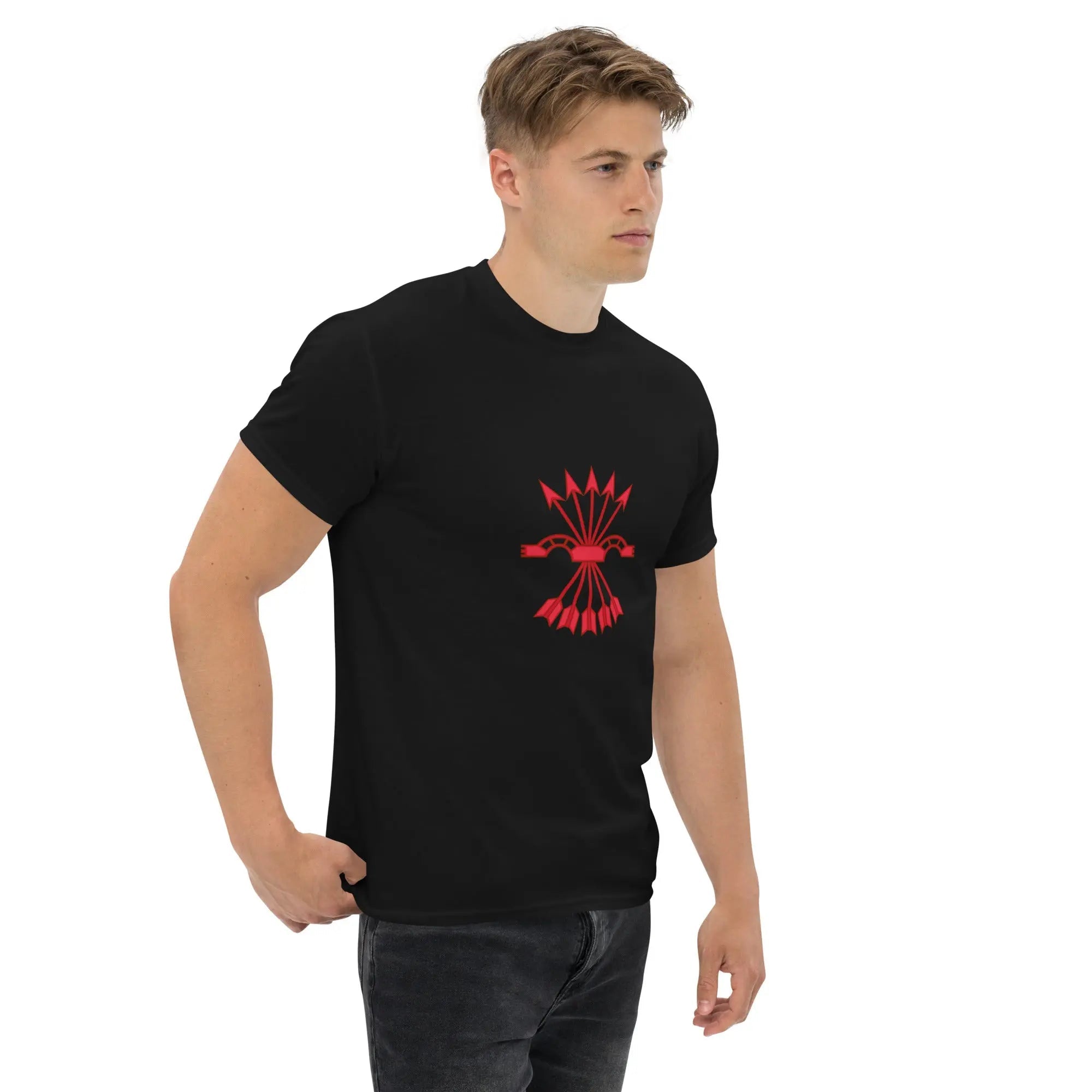 Comprar Camiseta Falange hombre Bandera España La Flamenca de Borgoña Patricia Muñoz VOX