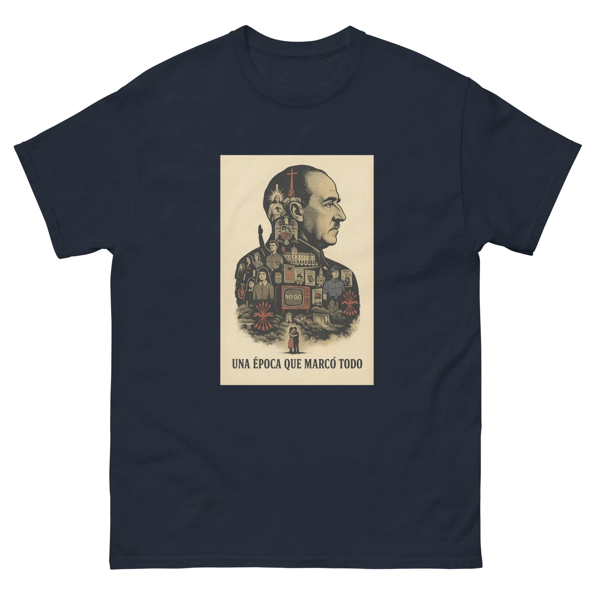 Comprar Camiseta Franco - La época que marcó todo La Flamenca de Borgoña, Bandera de España, Cruz de Borgoña, Patricia Muñoz, VOX