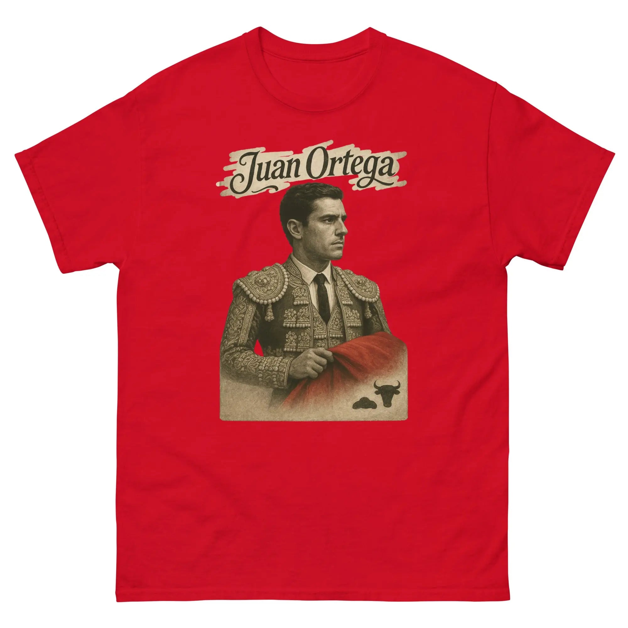 Comprar Camiseta Juan Ortega - clásica unisex La Flamenca de Borgoña Bandera España