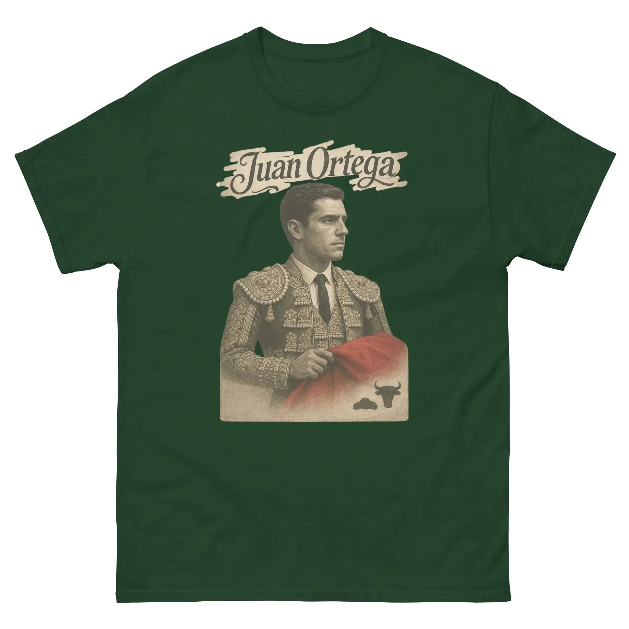 Comprar Camiseta Juan Ortega - clásica unisex La Flamenca de Borgoña Bandera España