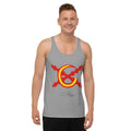 Comprar Camiseta La Flamenca de Borgoña de tirantes unisex Bandera España La Flamenca de Borgoña Patricia Muñoz VOX