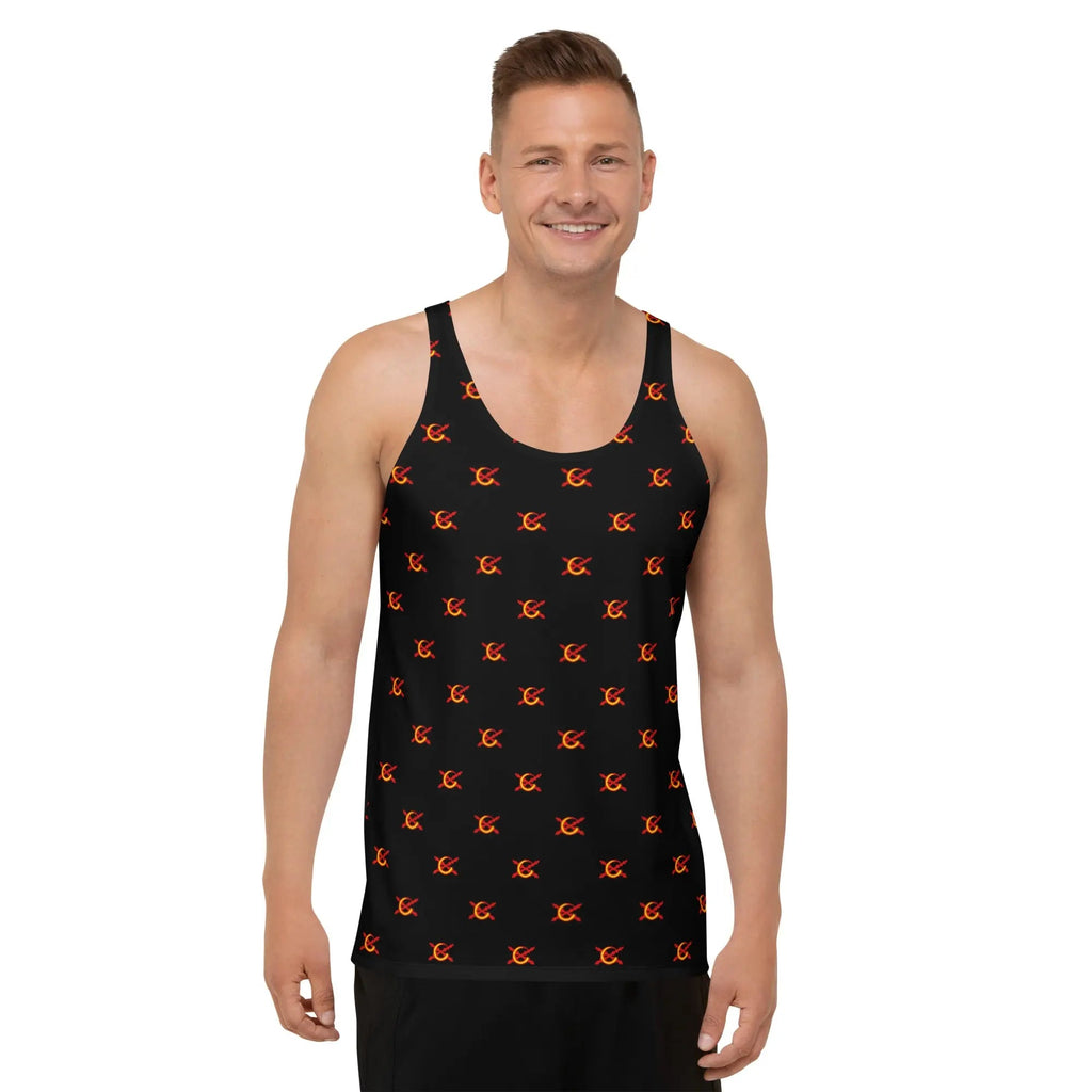 Comprar Camiseta La Flamenca de Borgoña de tirantes unisex Bandera España La Flamenca de Borgoña Patricia Muñoz VOX