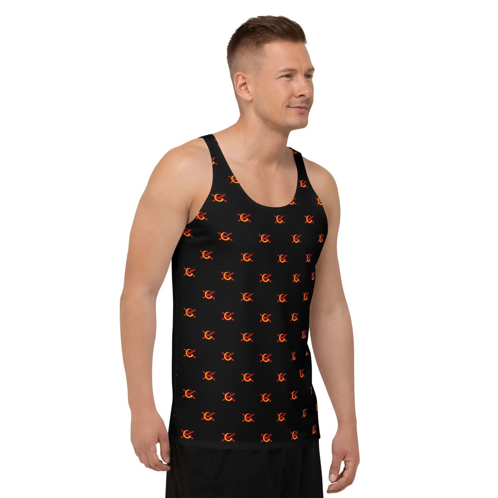 Comprar Camiseta La Flamenca de Borgoña de tirantes unisex Bandera España La Flamenca de Borgoña Patricia Muñoz VOX