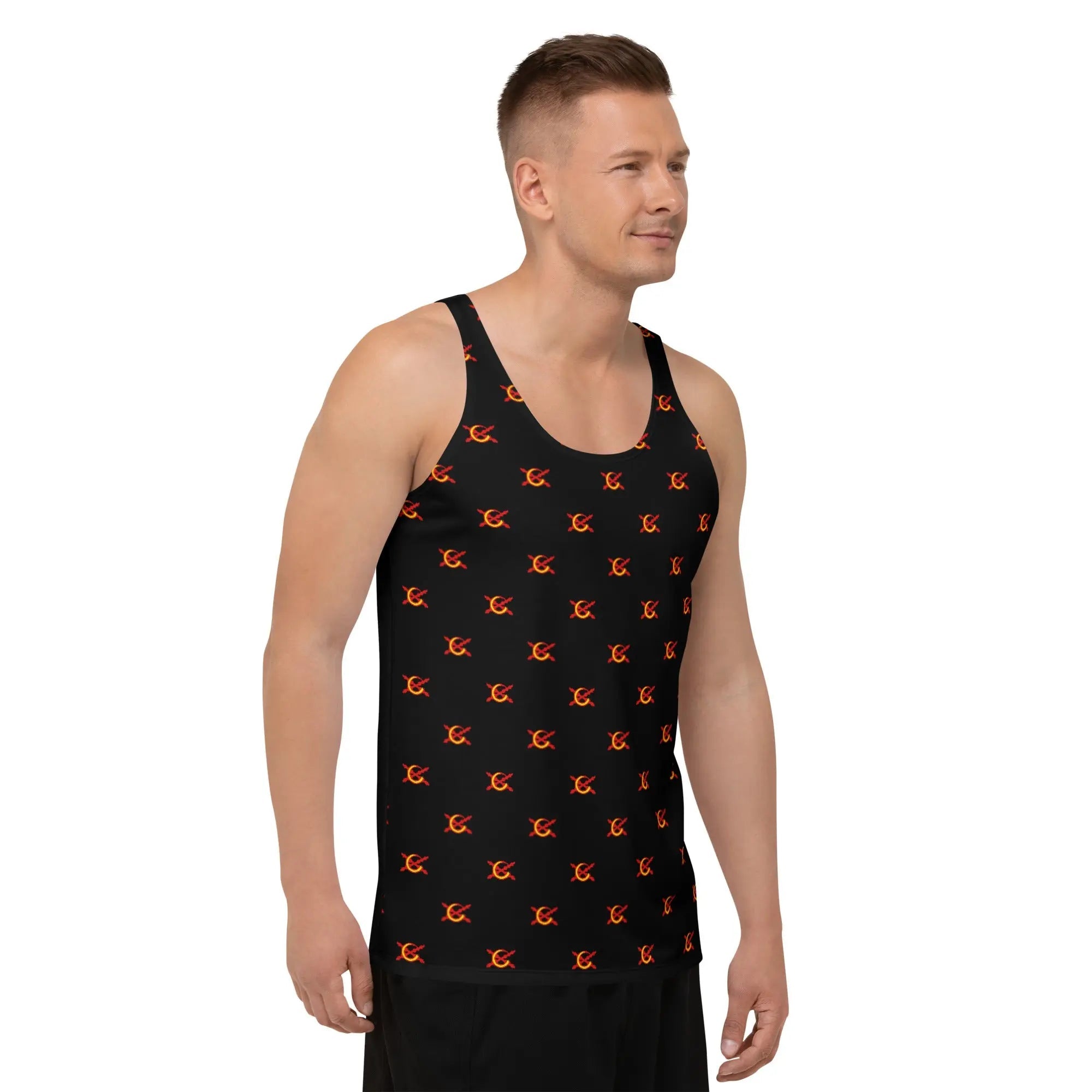 Comprar Camiseta La Flamenca de Borgoña de tirantes unisex Bandera España La Flamenca de Borgoña Patricia Muñoz VOX