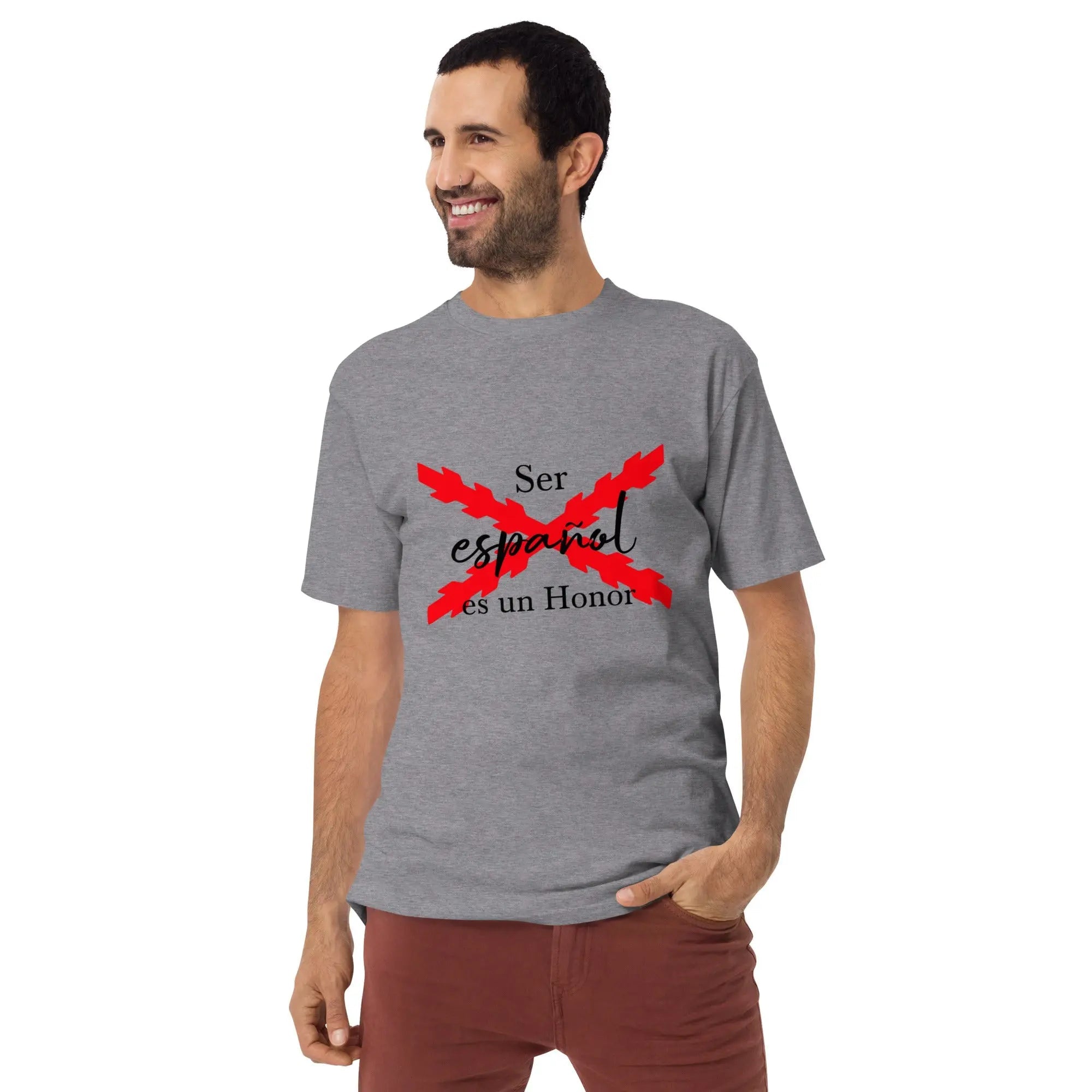 Comprar Camiseta Ser Español es un Honor para hombre Bandera España La Flamenca de Borgoña Patricia Muñoz VOX