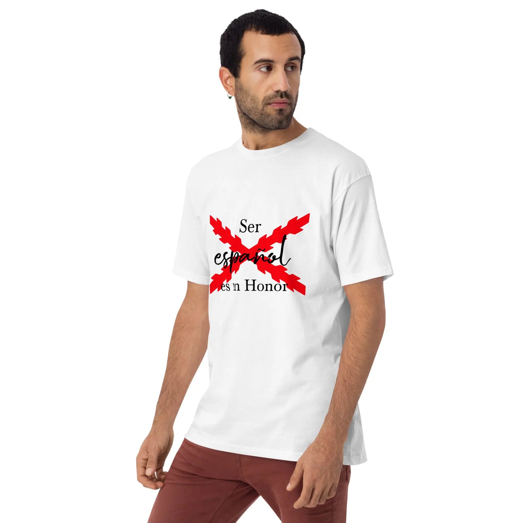 Comprar Camiseta Ser Español es un Honor para hombre Bandera España La Flamenca de Borgoña Patricia Muñoz VOX