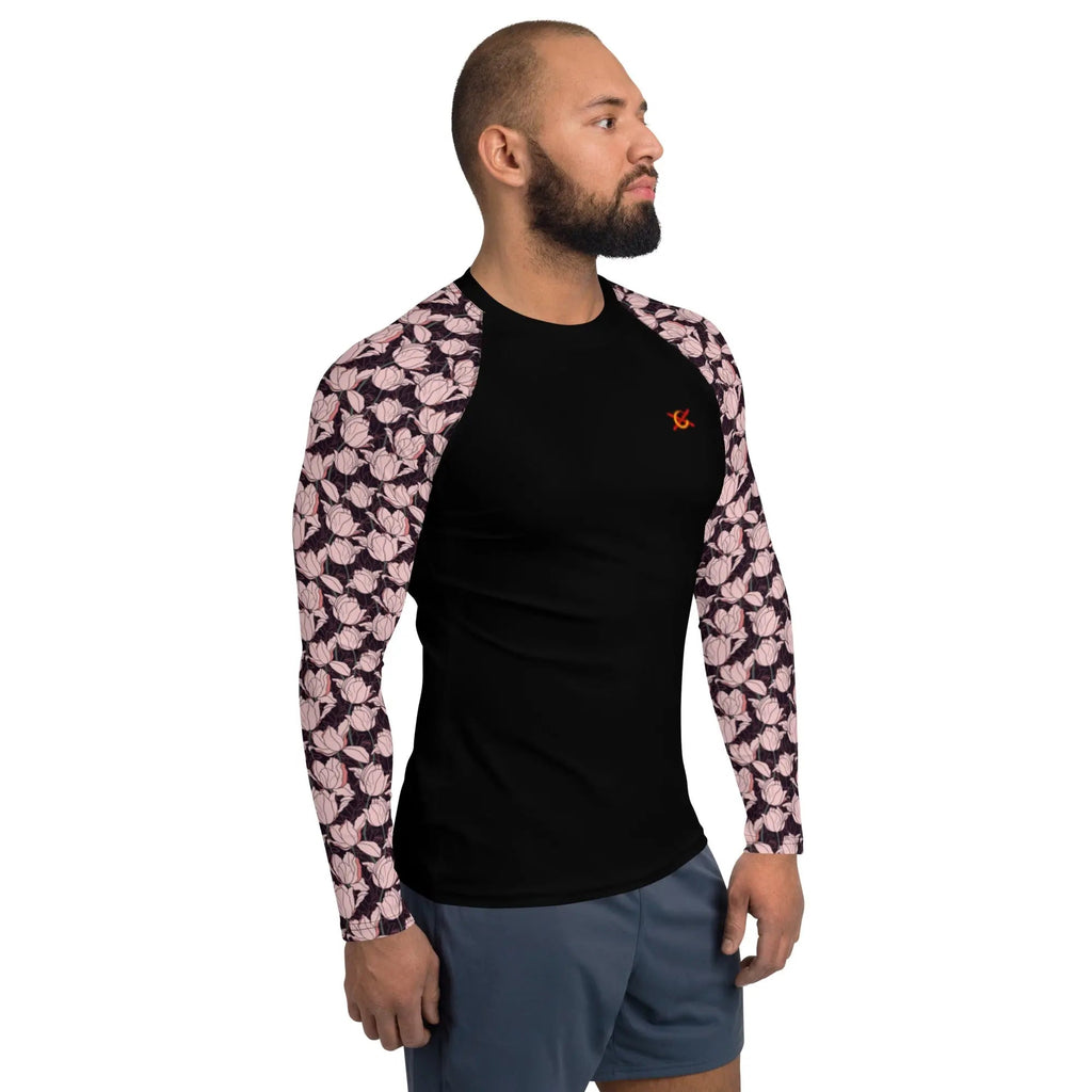Comprar Camiseta UPF50 surf Protección Solar hombre Bandera España La Flamenca de Borgoña Patricia Muñoz VOX