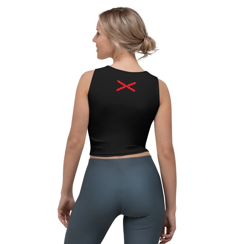 Comprar Camiseta corta Cruz de Borgoña Bandera España La Flamenca de Borgoña Patricia Muñoz VOX