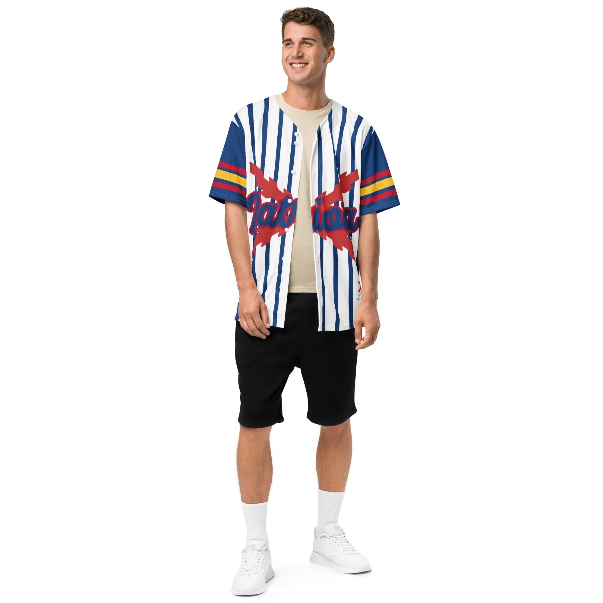Comprar Camiseta de béisbol reciclada "Patriota Español" La Flamenca de Borgoña Bandera España