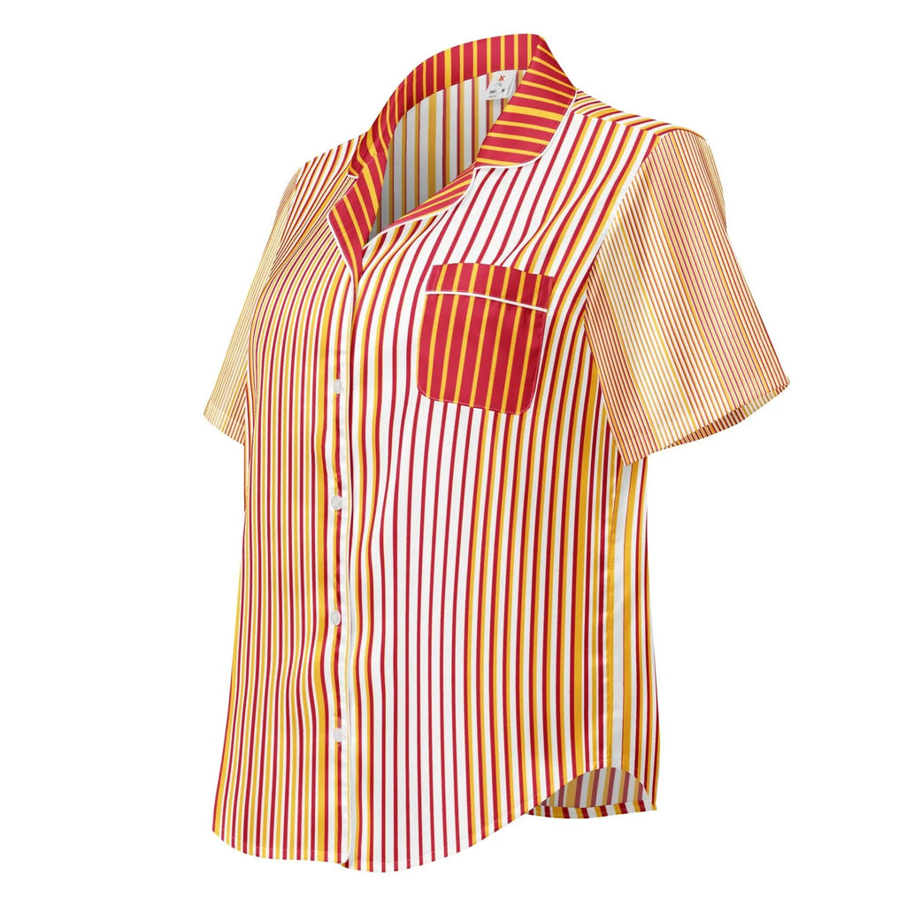 Comprar Camiseta de pijama de manga corta Líneas La Flamenca de Borgoña Bandera España