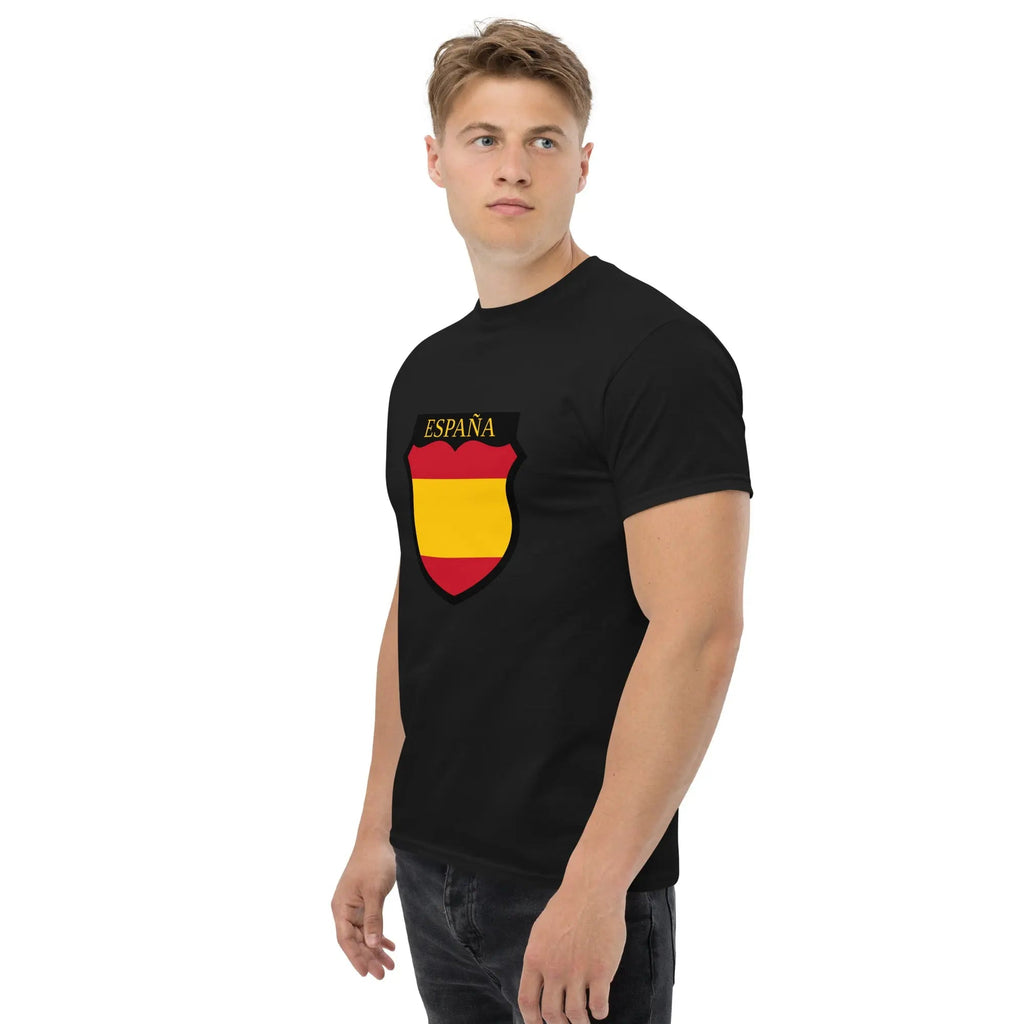 Comprar Camiseta hombre División Azul Bandera España La Flamenca de Borgoña Patricia Muñoz VOX