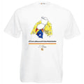 Comprar Camiseta hombre "Tirar la basura al Váter no es Delito" Bandera España La Flamenca de Borgoña Patricia Muñoz VOX
