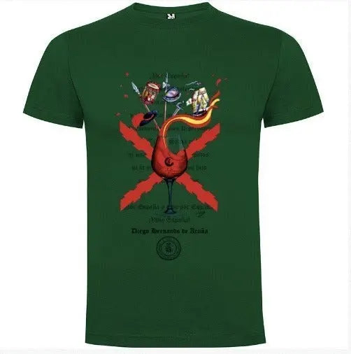Comprar Camiseta infantil Brindis de los Tercios Bandera España La Flamenca de Borgoña Patricia Muñoz VOX