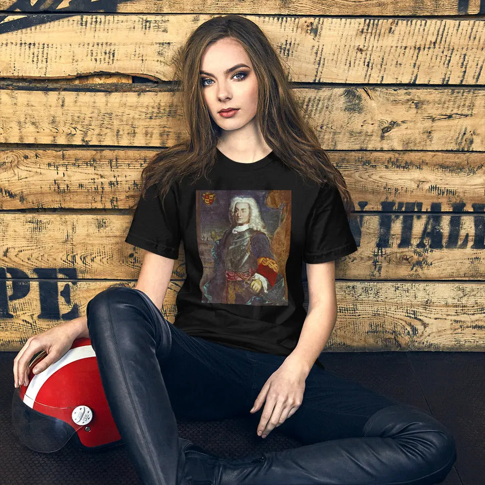 Comprar Camiseta mujer Blas de Lezo Bandera España La Flamenca de Borgoña Patricia Muñoz VOX
