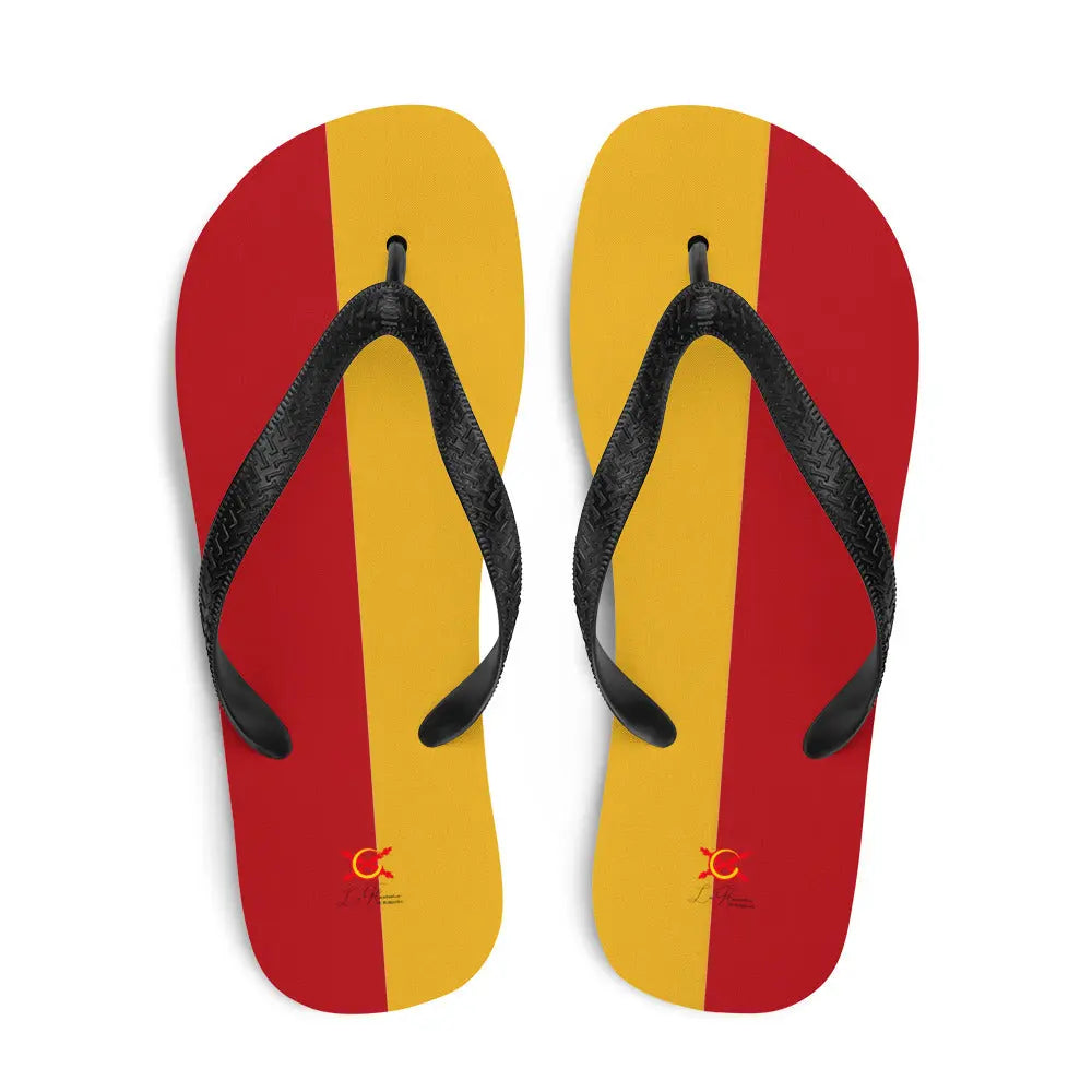 Comprar Chanclas Bandera de España Bandera España La Flamenca de Borgoña Patricia Muñoz VOX