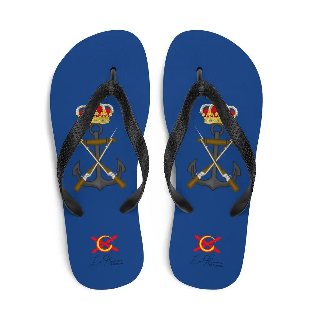 Comprar Chanclas Infantería de Marina Bandera España La Flamenca de Borgoña Patricia Muñoz VOX