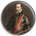 Comprar Chapa Duque de Alba, Fernando Álvarez de Toledo Bandera España La Flamenca de Borgoña Patricia Muñoz VOX