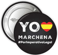 Comprar Chapa Juez Marchena "Por Imperativo Legal" Bandera España La Flamenca de Borgoña Patricia Muñoz VOX