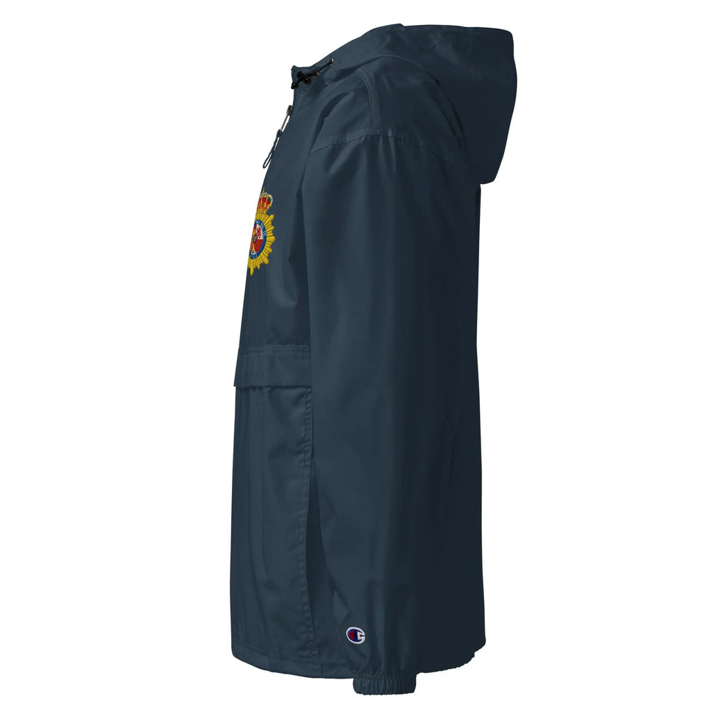 Comprar Chaqueta unisex Policía Nacional bordada plegable Champion La Flamenca de Borgoña Bandera España