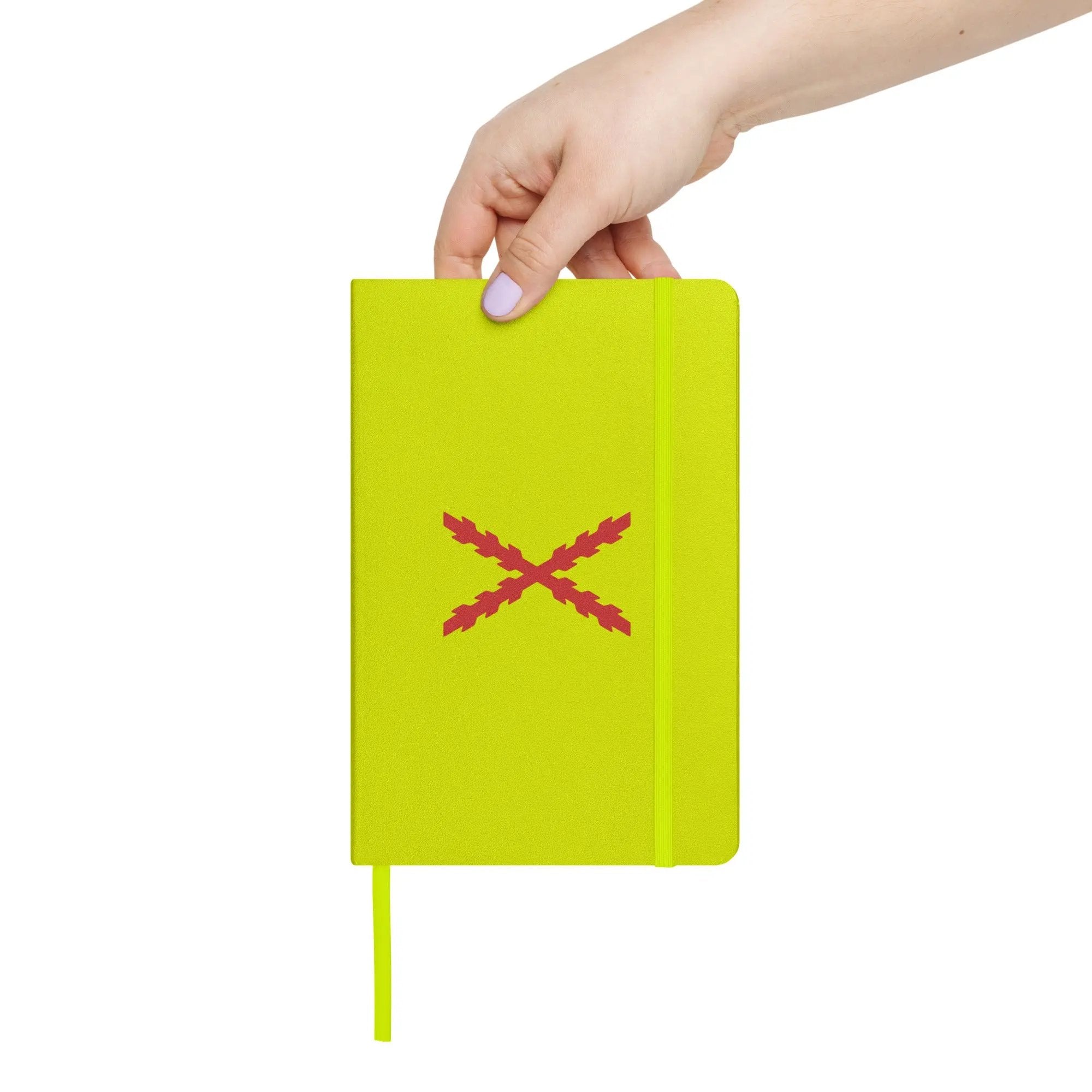 Comprar Cuaderno de tapa dura Cruz de Borgoña La Flamenca de Borgoña Bandera España
