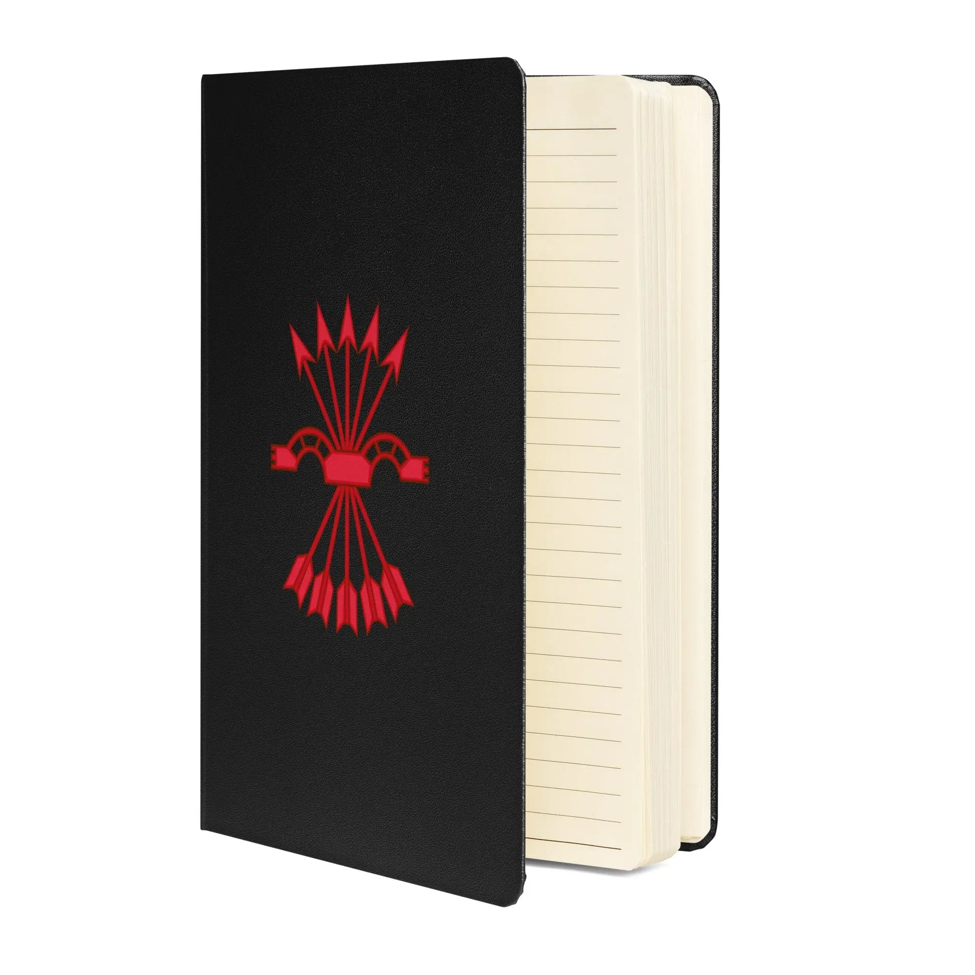Comprar Cuaderno de tapa dura Falange La Flamenca de Borgoña Bandera España