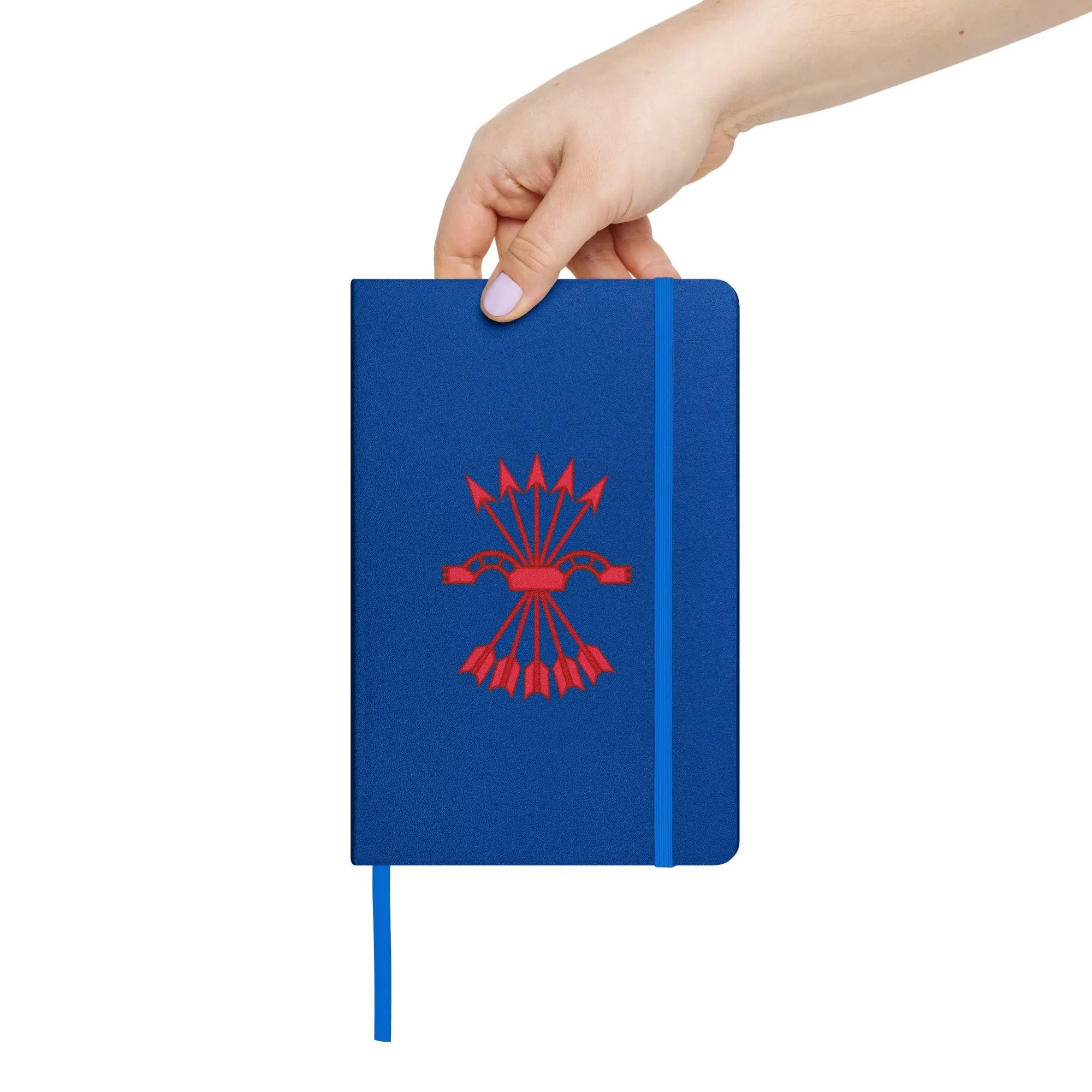 Comprar Cuaderno de tapa dura Falange La Flamenca de Borgoña Bandera España