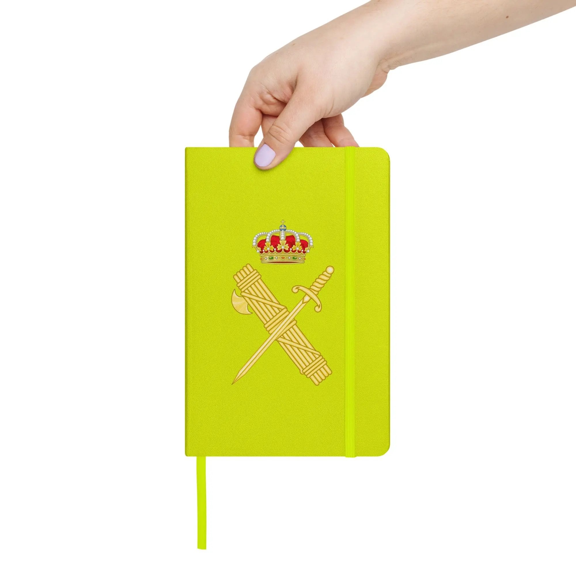 Comprar Cuaderno de tapa dura Guardia Civil La Flamenca de Borgoña Bandera España