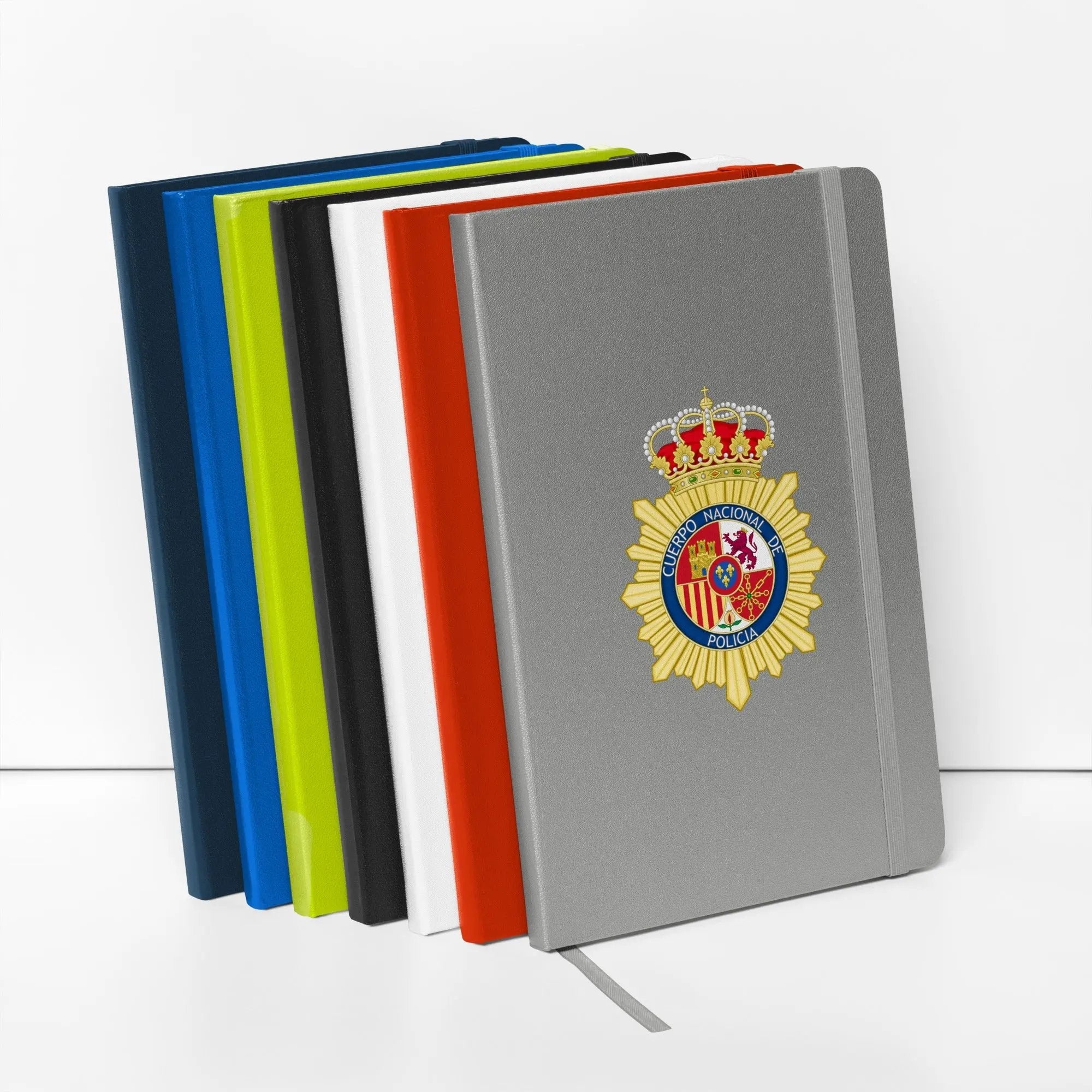 Comprar Cuaderno de tapa dura Policía Nacional La Flamenca de Borgoña Bandera España