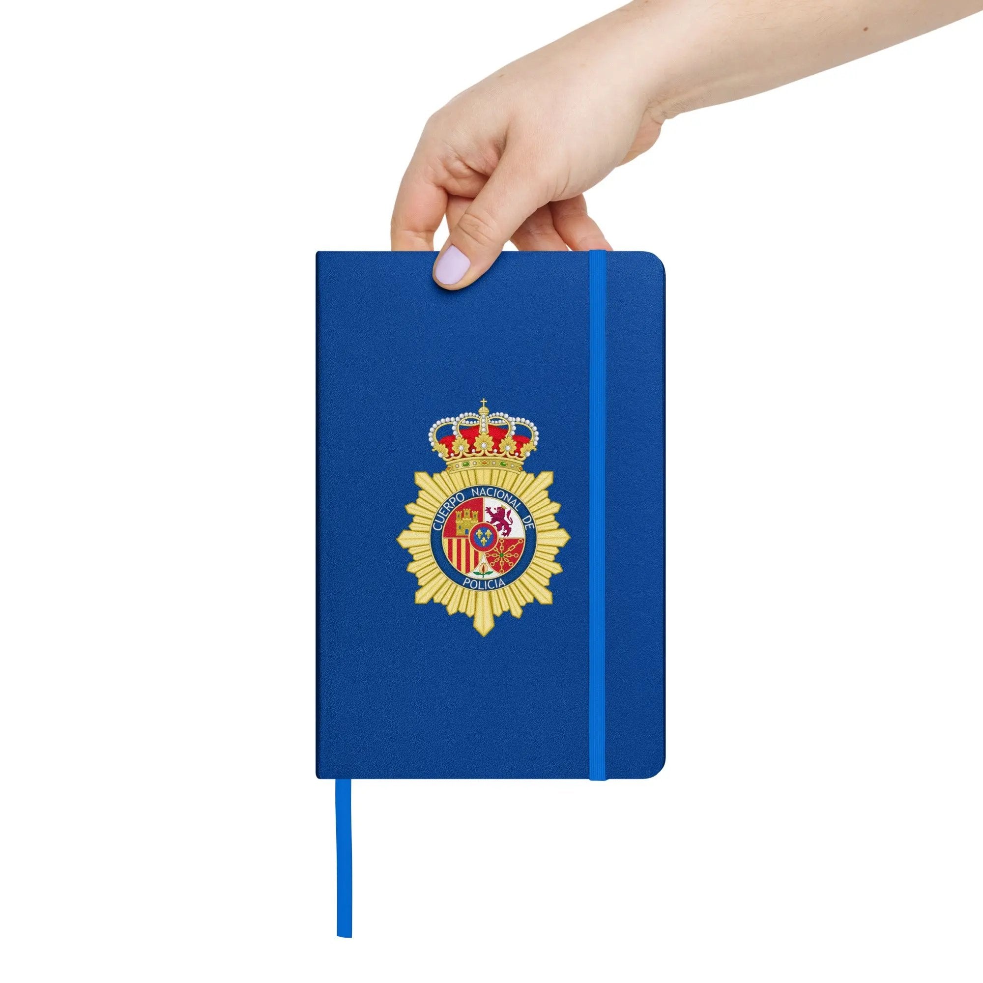 Comprar Cuaderno de tapa dura Policía Nacional La Flamenca de Borgoña Bandera España